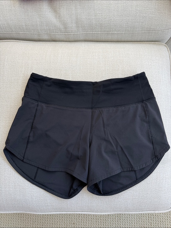 lululemon athletica Pants - Lululemon Speed Shorts Black 4” size 4